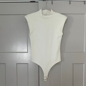 Abercrombie & Fitch Cream Kids Bodysuit